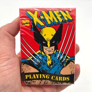 Vintage 90s Marvel X-Men Playing Cards - Sealed